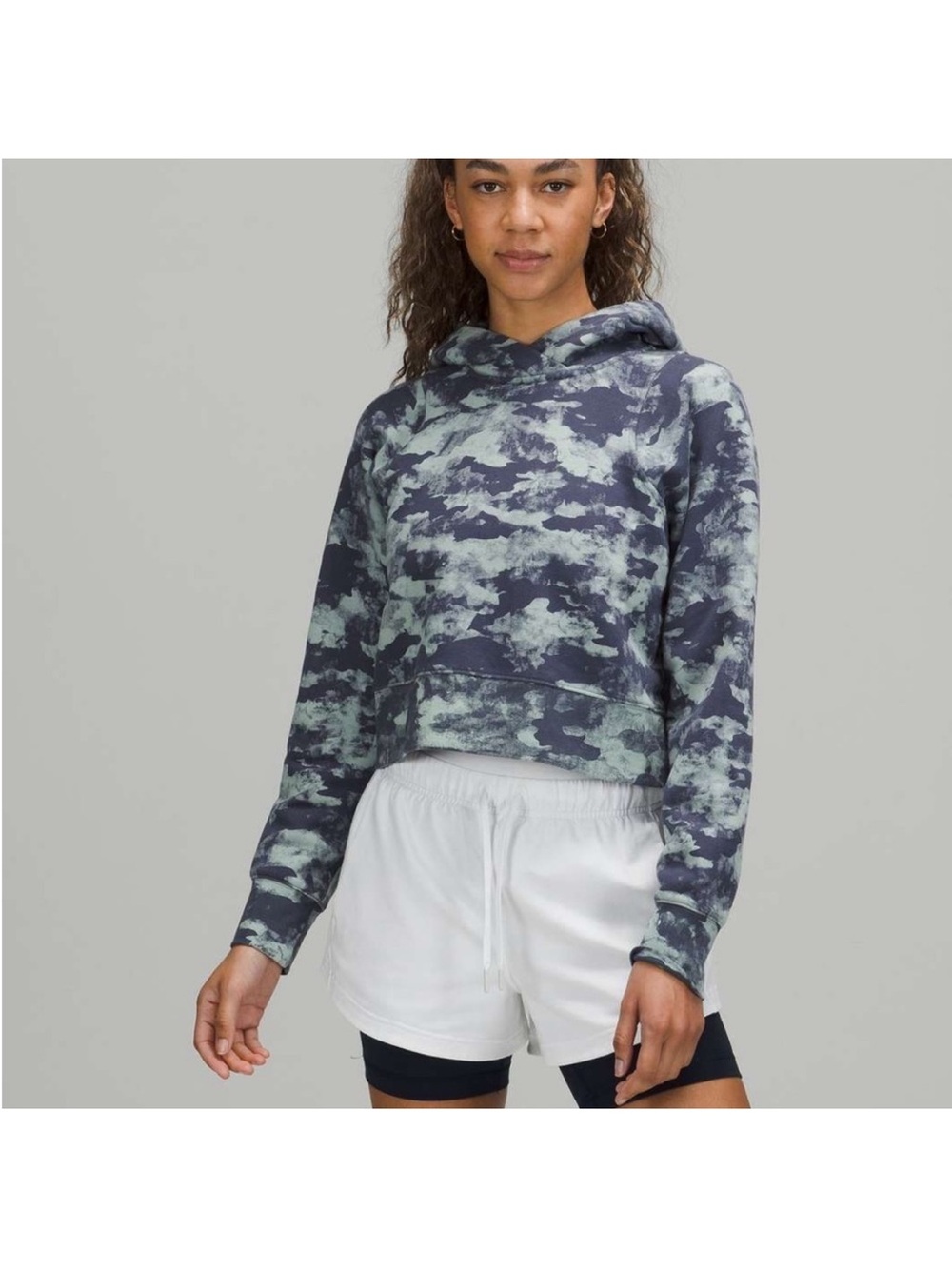 Lululemon Loungeful Cropped Hoodie